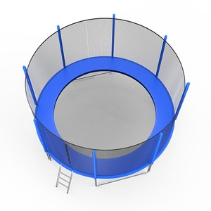 Red protectora de trampolín al aire libre de 6 ~ 16 pies Anti-caída almohadilla de salto de alta calidad <span class=keywords><strong>Protector</strong></span> de protección - Product Image 1