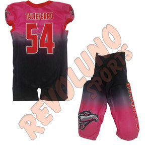 Uniforme de fútbol americano sublimación impresión profesional desgaste de fútbol americano de alta calidad al por mayor - Product Image 3
