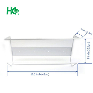 Caja de guantes de alambre de metal blanco, tres cajas - Product Image 3