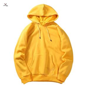 Sweat à capuche de mode OEM en coton solide anti-rétrécissement bordures côtelées technique brodée méthode de tissage tricoté - Product Image 3