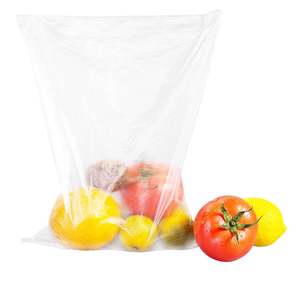 Venta al por mayor 100% bolsas de plástico plano transparente con cremallera Virgen en rollos hechos en Vietnam Precio de seguridad de contacto con alimentos - Product Image 1