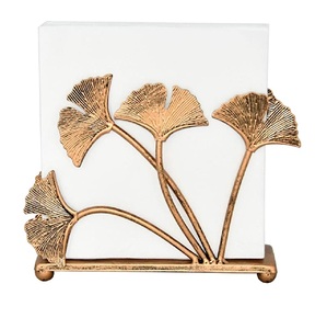 Porte-serviettes en métal en acier inoxydable avec un design élégant Parfait pour une utilisation de table lors des mariages Ustensiles de cuisine maison - Product Image 2