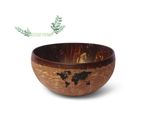 Cuenco de cáscara de coco ecológico y orgánico, logotipo grabado láser pequeño natural de Vietnam, diseño personalizado hecho en Vietnam - Product Image 6