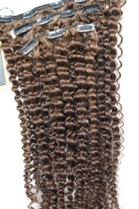 Extensión de cabello humano indio rizado profundo, pelo humano puro de 12 grados, 7 piezas - Product Image 5