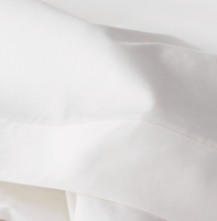 Drap de lit en coton blanc 210 TC, 1 pièce, Satin de coton uni, pour hôtel et maison, Textile d'hôtel, vente en gros