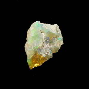 Ópalo etíope natural 20x14mm Forma libre Piedra preciosa en bruto Color blanco 8,70 Cts - Product Image 2