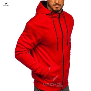 Sudaderas con capucha personalizadas para hombre Moda caliente Fitness Trabajo Impreso Patrón sólido Durable Poliéster Fleece Anti-Shrink Knitted Plus Size - Product Image 2