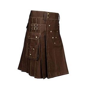 Men Kilt High Quality Royal Stewert Tartan Kilt in Beautiful Colour - Product Image 4