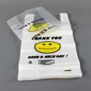 Bolsa de la compra de la camiseta del HDPE al mejor precio-bolsa de plástico de Hanói - Product Image 3