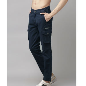 กางเกงคาร์โก้ผู้ชายแบบลำลองกางเกงทรงหลวมกางเกงผู้ชายหกกระเป๋าแฟชั่นใหม่ - Product Image 2