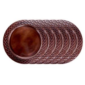 Plaque de chargeur en cuivre antique fabriquée en inde en gros quantité en vrac de haute qualité meilleure vente maison hôtel restaurant mariages 2024 - Product Image 2