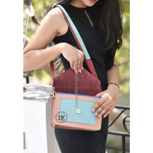 LW Wholesale Women's Bohemian Sling Bag New Designer <b>Envelope</b> Leather Handbag Genuine Cow Leopard Print Portable Genuine Leather - Product Image 3