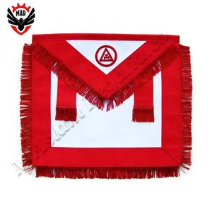 Guirnalda bordada a mano con forma de León, delantal de gran sacerdote, para Arco Real, masónico - Product Image 6