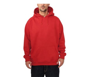Top Quality Custom Logo Men Lightweight Plain Cotton Long Hoodie - Product Image 4