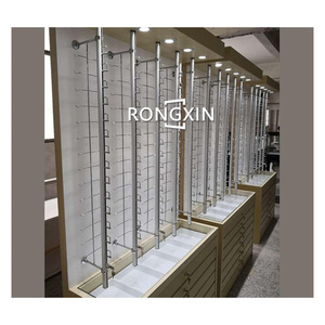 Giá đỡ kính mắt đứng tự do có khóa, kệ trưng bày kính mắt gắn tường LED, nội thất quảng cáo kính mắt, nội thất salon - Product Image 1