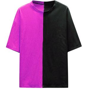 Camiseta Essentials de algodón 100% ajustada con cuello redondo para hombre, Camiseta básica de alta calidad, corte alto, manga corta, Color sólido, punto informal - Product Image 4