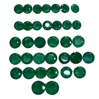 Saphir Zambien de qualité supérieure, taille brillant, 5 mm 7 mm, naturel non traité, calibré, pour la production de bijoux, couleur naturelle 100 % intense