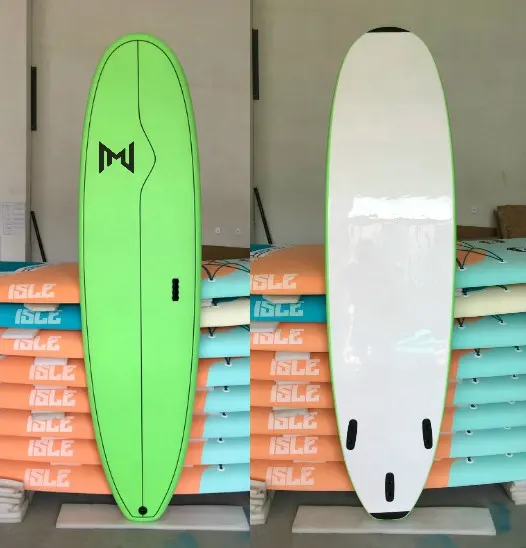 Softboard sörf tahtası ile okul vakum poşeti teknoloji