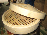Cuiseur vapeur en bambou bambou, panier porte-cuiseur à vapeur en bambou (), 99 données en or