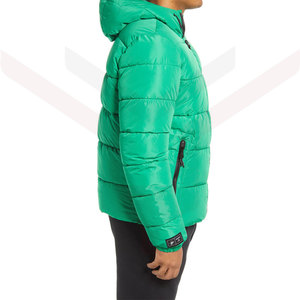 2022 Custom Logo Men's Puffer Jacket High Quality Winter Outdoor Clothes Thick Hood <b>Heated</b> Bubble <b>Coats</b> Long Length OEM Service - Product Image 2
