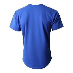 Camiseta de béisbol abotonada para clubes deportivos, conjunto de uniforme de béisbol sublimado para equipos escolares - Product Image 2