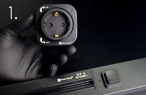 รางยึดผนังพลาสติกสีเทา/สีดำ16A ทันสมัยรางรางไฟฟ้า EU UK รางเหล็กทองแดงขนาด0.5เมตร220V - Product Image 5