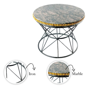 Fabricant indien d'usine Support pour gâteau de mariage de luxe en bois de 10 pouces Plateau en marbre noir personnalisable Ensemble de conception personnalisée Aliments - Product Image 3