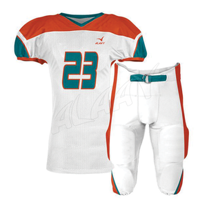 Hot Sale American Football Uniform Sets Breathable Tackle Twill Jersey and <b>Shorts</b> Printed Technics - Product Image 3