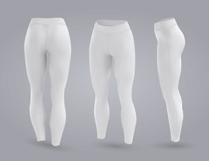 Best Quality Fashionable High-Waist Solid Anti-Bacterial SEAMED <b>Ankle</b>-<b>Length</b> <b>Leggings</b> Bangladesh New Design Export Casual - Product Image 3