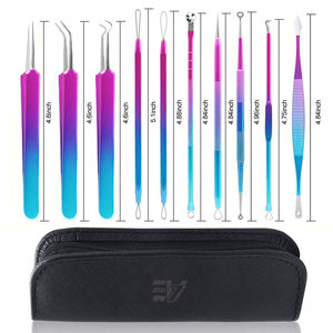 Kit de Herramientas para Eliminar Puntos Negros Rainbow 2026, 10 Piezas, Herramienta Profesional para Eliminar Espinillas, Tratamiento para Granos, Puntos Negros e Imperfecciones - Product Image 6