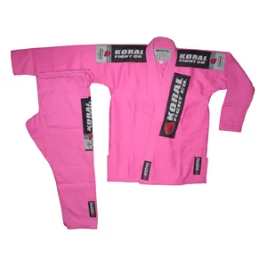 Kimono Jiu Jitsu gi personnalisé, neuf, rose, bjj gi