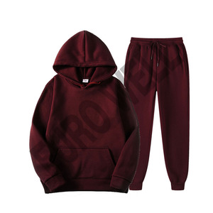 2024 dernière conception hommes XL hiver survêtement à la mode uni coton personnalisé sérigraphié Logo survêtement à capuche grande taille - Product Image 6