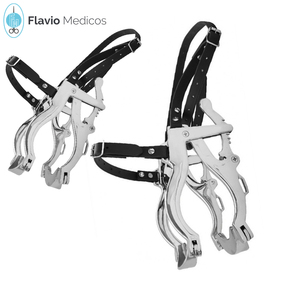 Sangles de Spéculum Dentaire Professionnelles de Haute Qualité FLAVIO MEDICOS en Acier Inoxydable Durable pour Instruments Vétérinaires - Product Image 6