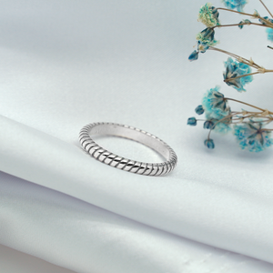 2024 anillos de plata de ley 925 con logotipo personalizado de alta calidad de moda para mujer - Product Image 6