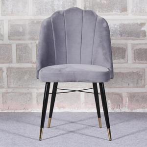 เก้าอี้รับประทานอาหารเหล็กกำมะหยี่แบบทันสมัยทันสมัยทันสมัยสำหรับบ้านโรงแรมอพาร์ทเมนต์หรือวิลล่าสำหรับเฟอร์นิเจอร์ในบ้าน - Product Image 2