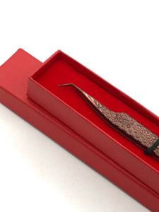 ที่หนีบขนตาปลอมพลาสม่าสีโรสโกลด์45องศาอุปกรณ์เสริมความงามออกแบบโลโก้ได้ตามต้องการ - Product Image 2