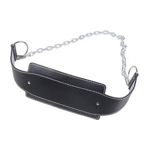 GAF Heavy Duty Padded Cowhide Leather Weight Lifting Dipping Belt with Metal Hardware for <b>Gym</b> <b>Body</b> Building Training - Product Image 2