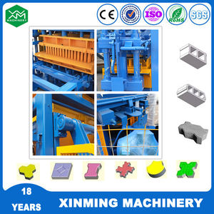Qt4-24 חלול לבני בטון טרצו נייר ביצוע כוח מכונות חוט מכונת במלט דרום אתיופיה אפריקה אדום מיני 2200 - Product Image 5