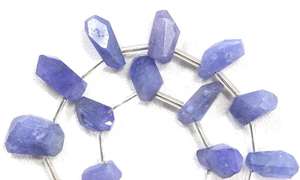 Gema Natural de tanzanita, 21 piezas, gemas azules facetadas, cuentas de pepitas, piedra de nacimiento de diciembre - Product Image 2