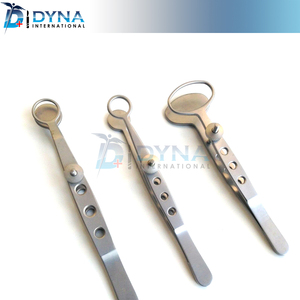 Ensemble de 3 pièces acier inoxydable pince à Chalazion instrument ophtalmique chirurgical - Product Image 1