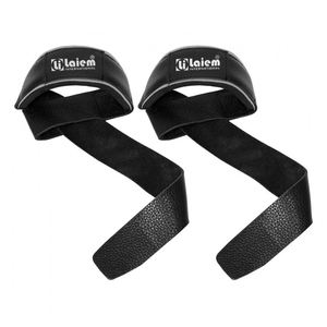 Correas de cuero personalizables de alta calidad para gimnasio Fitness levantamiento de pesas para hombres y mujeres - Product Image 6