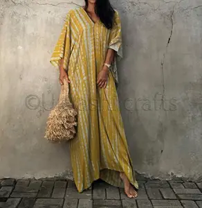 2024 Phong Cách Phổ Biến Phụ Nữ Mùa Hè Maxi Dress Cho Công Việc Hàng Ngày Thiết Kế V Cổ Bowknot Phụ Nữ Thanh Lịch Giản Dị Dresses