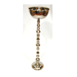 Luxury Fancy Hot <b>Sale</b> Antique Flower Vase Aluminum/Brass Nickel Plated Gold Plated Shining Polish Modern <b>Home</b> Wedding Decorative - Product Image 4