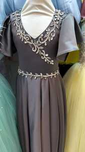 Vestido largo de noche para mujer, a la moda maxivestido, nuevo diseño Vintage, superelegante, para fiesta y graduación - Product Image 6