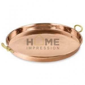 โลตัสเคลือบชิปและจุ่มมันวาวถาดที่มีชามดอกไม้ - Product Image 2