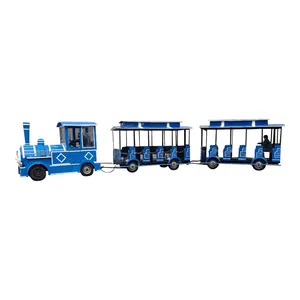 2022 best selling equipment safety attraction amusement park kids electric train electric big trackless train rides for sale