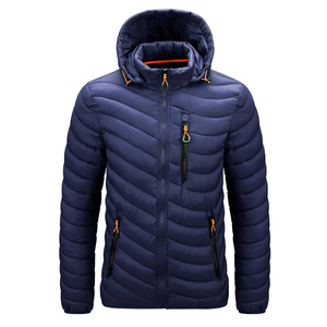 Nouvelle veste matelassée réversible pour homme, design personnalisé, écologique, coton et polyester, respirante, hiver 2024 - Product Image 1