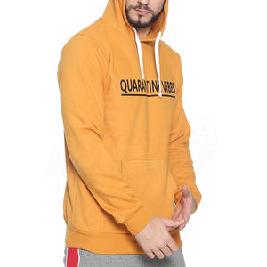 บล็อกสีเชือกแขนยาวเสื้อกันหนาวหมวกแฟชั่นแขนยาวปกติผู้ชายเสื้อกันหนาวหมวก - Product Image 2