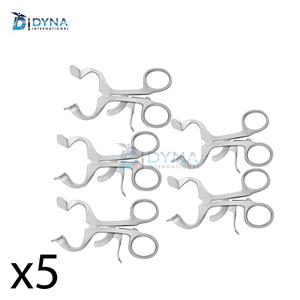 Instrumentos de acero inoxidable Molt, mordaza Dental, abridor de boca quirúrgico, 5 piezas - Product Image 1