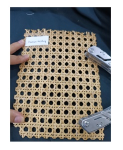 Wicker Rattan Cane Webbing Roll Raw Material Cane Peel Rattan Webbing For Making Furniture